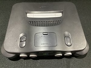 Console Nintendo 64 Preto + Controle cinza - Nintendo
