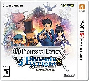 Jogo Nintendo 3DS Professor Layton Vs Phoenix Wright: Ace Attorney - Capcom