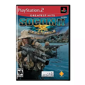 Jogo PS2 SOCOM 2 US Navy Seals - Sony