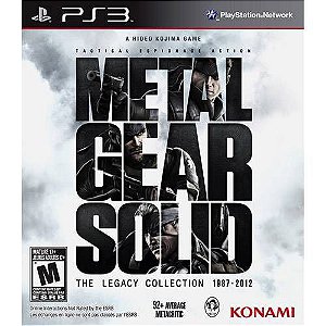 Jogo Xbox 360 Metal Gear Solid HD Collection - Konami - Gameteczone a  melhor loja de Games e Assistência Técnica do Brasil em SP