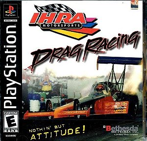 Jogo PS1 Ihra Drag Racing - Bethesda