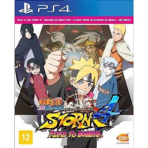 Jogo PS4 Naruto Ultimate Ninja Storm 4 Road To Boruto - Bandai