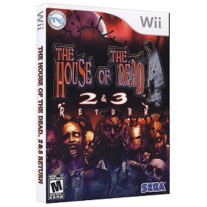 Jogo Nintendo Wii The House of the Dead 2 e 3 Return - Sega