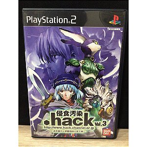 Jogo PS2 Hack Vol 1 X Vol 2 Playstation 2 The Best (Japones