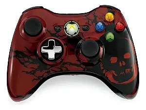 Controle Xbox 360 - Edição Especial Gears of War 3 - Microsoft