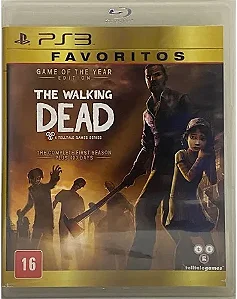 Jogo PS3 The Walking Dead A Telltale Games Series GOTY (FAVORITOS) - Telltale Games