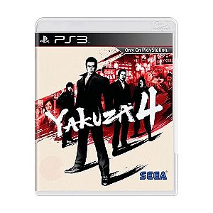 Jogo PS3 Yakuza 4 - Sega