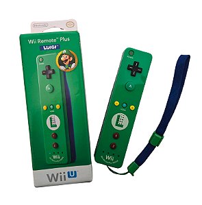 Controle Wii U Remote Plus Edição Luigi - Nintendo