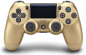 Controle PS4 Dualshock 4 Dourado - Sony