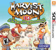 Jogo Nintendo 3DS Harvest Moon 3D A New Beginning - Natsume