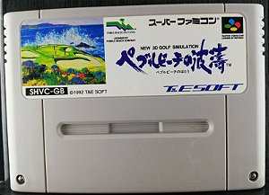 Jogo Super Famicom New 3D Golf Simulation Pebble Beach (Japonês) (SHVC-GB) - T&E SOFT