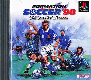 Jogo PS1 Formation Soccer '98: Ganbare Nippon In France (Japonês) (SLPS 01419) - Human Entertainment