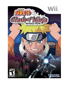 Jogo Nintendo Wii Naruto: Clash Of Ninja Revolution - Tomy