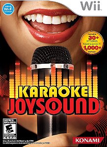 Jogo Nintendo Wii Karaoke Joysound - Konami