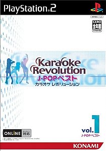 Jogo PS2 Karaoke Revolution: J-Pop Best Vol. 1 (JAPONÊS) (SLPM-62369) - Konami