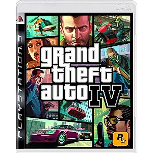 Jogo PS3 Grand Theft Auto IV GTA 4 - Rockstar
