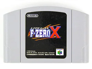 Jogo Nintendo 64 F Zero X (JAPONÊS) (NUS-CFZJ-JPN) - Nintendo