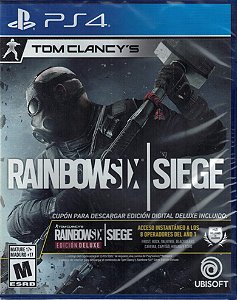 Jogo PS4 Tom Clancy's Rainbow Six: Siege (Edição Digital Deluxe) - Ubisoft