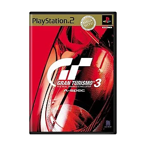 Jogo PS2 Gran Turismo 3 A-Spec (JAPONÊS) (MEGA HITS) (SCPS 72001) - Polyphony Digital