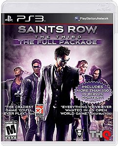 Jogo PS3 Saints Row: The Third - The Full Package - THQ