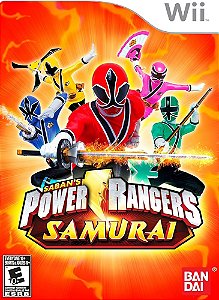Jogo Wii Power Rangers Samurai - Bandai