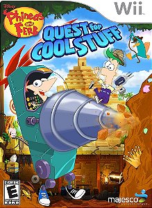 Jogo Wii Disney Phineas And Ferb: Quest For Cool Stuff - Majesco