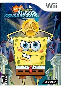 Jogo Wii Spongebob's Atlantis Squarepantis - THQ
