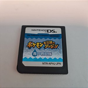 Jogo Nintendo DS Pokemon Mystery Dungeon Explorers of Time (Japonês) - LOOSE - Nintendo