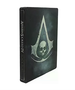 Jogo PS3 Assassins Creed Black Flag Steelbook - Ubisoft