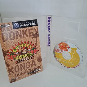 Jogo Game Cube Donkey Kanga (Japonês)  - Nintendo