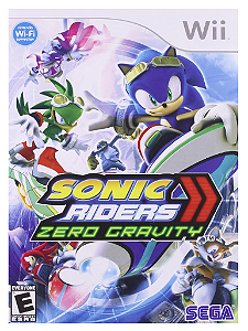 Jogo Wii Sonic Riders Zero Gravity - Sega