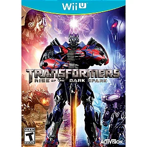 Jogo Nintendo Wii U Transformers Rise Of The Dark Spark - Activision