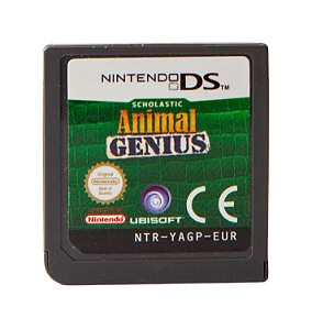 Jogo Nintendo DS Animal Genius (LOOSE) - Scholastic