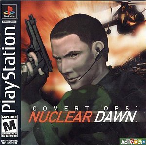 Jogo PS1 Covert OPS Nuclear Dawn - Activision