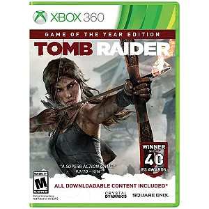 Jogo Xbox 360 Tomb Raider Edição Jogo do Ano - Square Enix