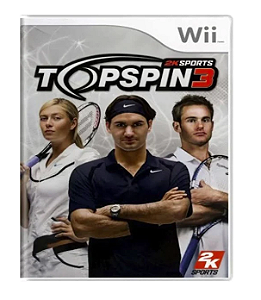 Jogo Nintendo Wii Top Spin 3 - 2K Sports