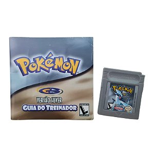 Jogo Nintendo Game Boy Pokemon Versão Silver + Manual - Nintendo