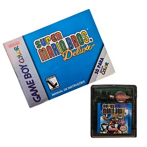 Jogo Nintendo Game Boy Color Super Mario Bros. Deluxe + Manual - Nintendo