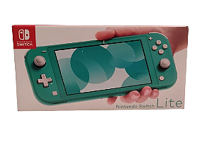 Console Nintendo Switch Lite Turquesa NA CAIXA - 32GB- Ninetendo