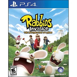 Jogo PS4 Rabbids Ivasion The Interactive TV Show - Ubisoft