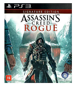 Jogo PS3 Assassins Creed Rogue - Signature Edition - Ubisoft