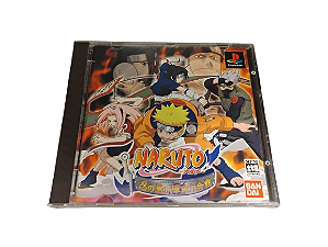 Jogo PS1 Naruto Shinobi no Sato no Jintori Kassen (Japonês) - Bandai