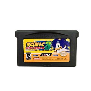 Jogo Nintendo Game Boy Sonic Advance 3 (LOOSE) - THQ