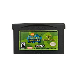 Jogo Nintendo Game Boy Advanve Sponge Bob Squarepants (LOOSE) - THQ