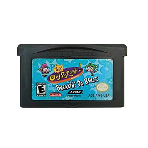 Jogo Nintendo Game Boy Advance The Fairly Oddparents! Breakin Da Rules (LOOSE) - THQ