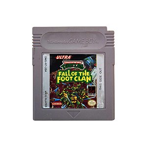 Jogo Nintendo Game Boy Teenage Mutant Ninja Turtles Fall of The Foot Clan (LOOSE) - Nintendo
