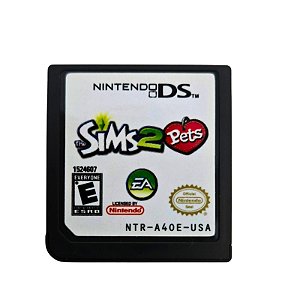 Jogo Nintendo DS The Sims 2 Pets (LOOSE) - EA