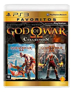 Jogo PS3 God of War Collection (FAVORITOS)- Sony
