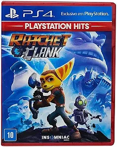 Jogo PS4 Ratchet e Clank - Playstation Hits - Insomniac Games (LACRADO)