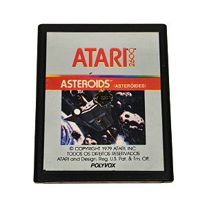 Jogo Atari 2600 Asteroids - Polyvox